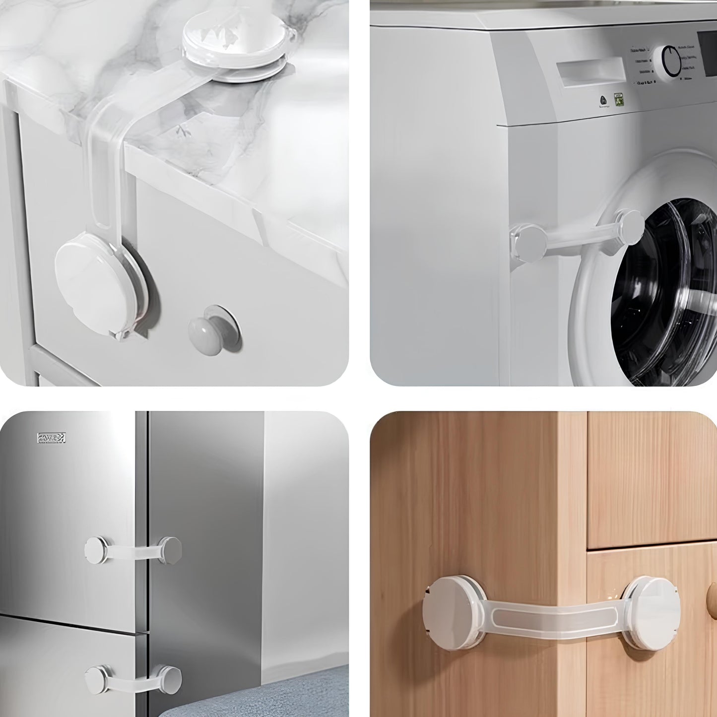 verrous sécurité bébé tiroir placard | bloque porte enfant multi usage flexible | verrou adhésif bébé anti-ouverture | sécurité maison bébé sans perçage | verrouillage meuble bébé rapide | SafeSnap™ – Bloque Placard Bébé Universel | Lockee™ – Verrou Flexible Bébé | BabyGuard™ – Système Anti-Ouverture Sécurité | EasyLock™ – Verrou Bébé Sans Outils | FlexiSafe™ – Sécurité Bébé Maison Polyvalente