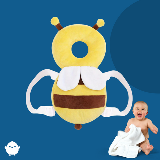 coussin protection bébé forme abeille | casque anti-chute bébé premiers pas | coussin sécurité tête bébé | amortisseur chute dos bébé | sac à dos abeille sécurité enfant | BeeSafe™ – Coussin de Sécurité Bébé | HeadHug™ – Coussin Anti-Chute Bébé | BabyBuzz™ – Protection Abeille Marche | SafeBee™ – Coussin Tête et Dos Bébé | DouxAbeille™ – Coussin Protecteur Bébé

